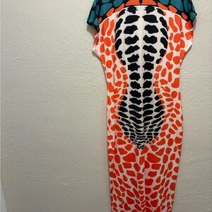 Vibrant Patterned Maxi Dress